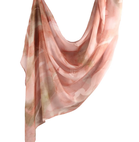 Printed Modal Hijab - Opal Petal